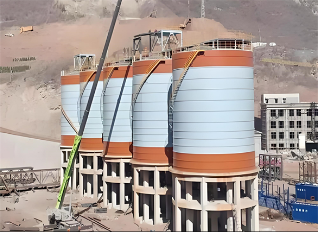 道真高架钢板仓